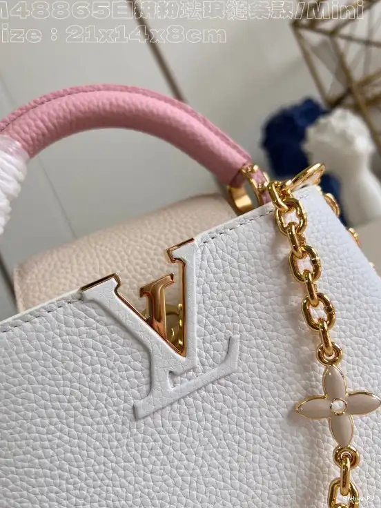 LOUIS VUITTON MINI-21*14*8CM CAPUCINES 0526